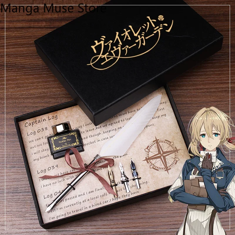 ヴァイオレット・エヴァーガーデンのコスプレ用、アンティーク風 - Vintage Collectible Pens のレビューと価格