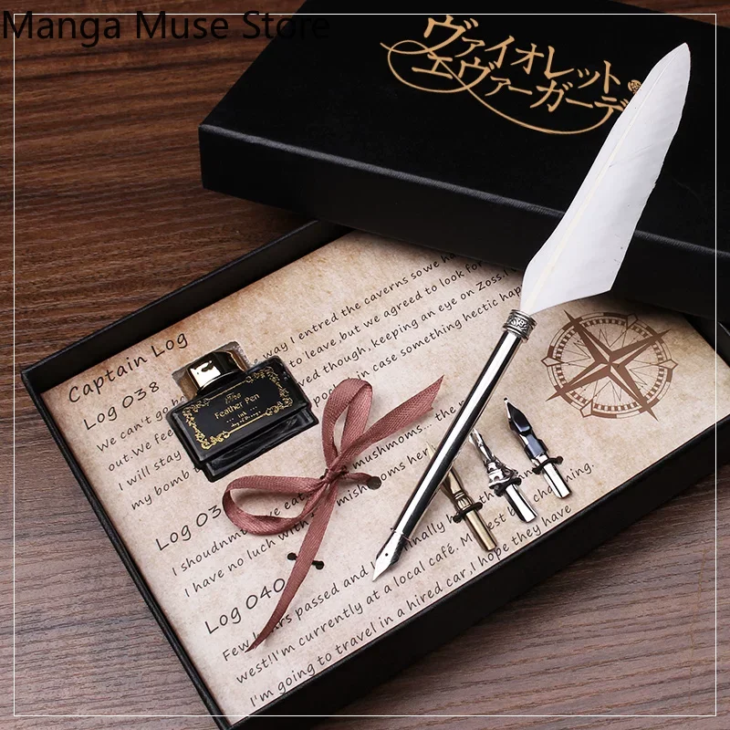 ヴァイオレット・エヴァーガーデンのコスプレ用、アンティーク風 - Vintage Collectible Pens のレビューと価格
