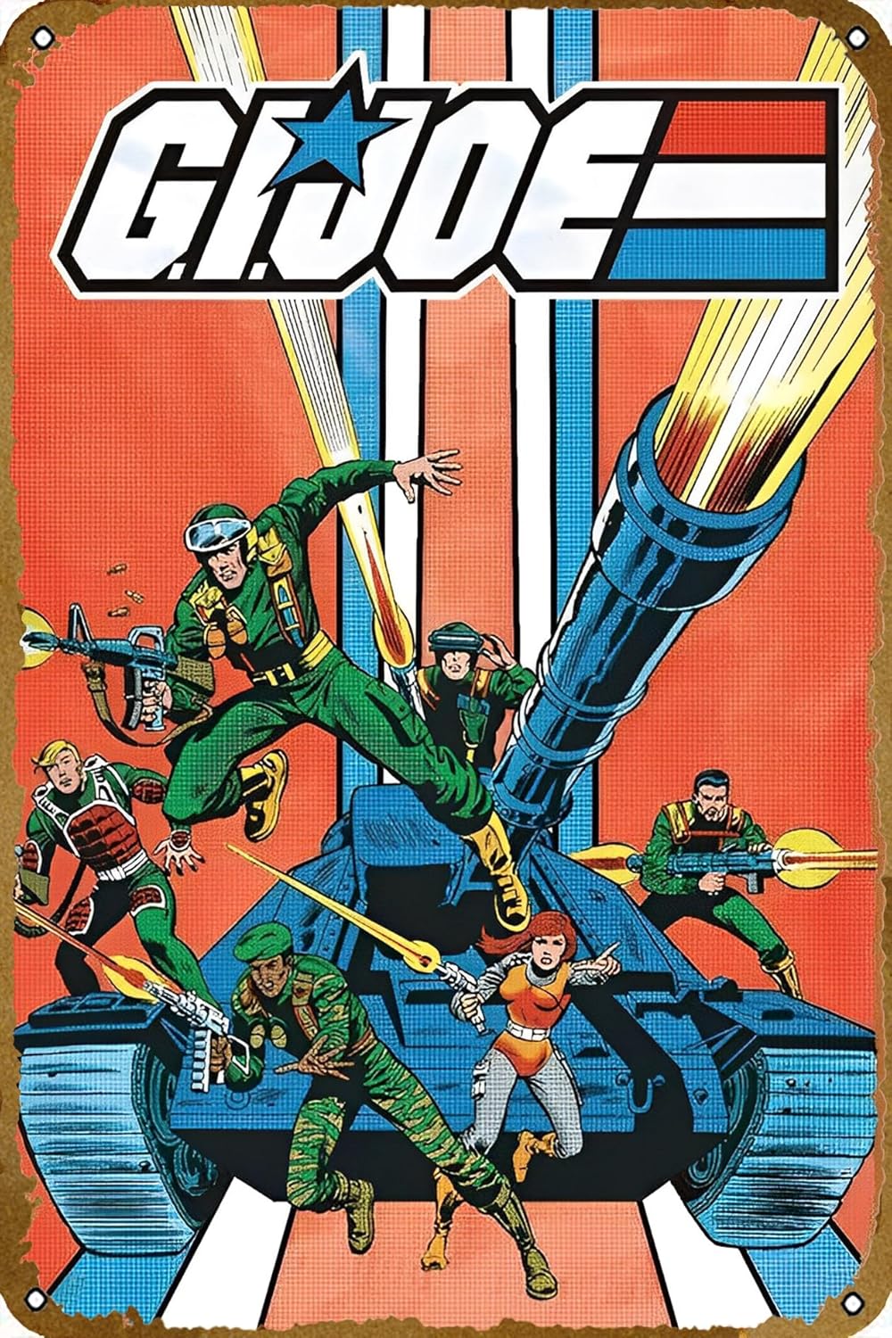 G.I.ジョー – タンク – ポスター ヴィンテージ レト - Vintage Collectible Posters のレビューと価格