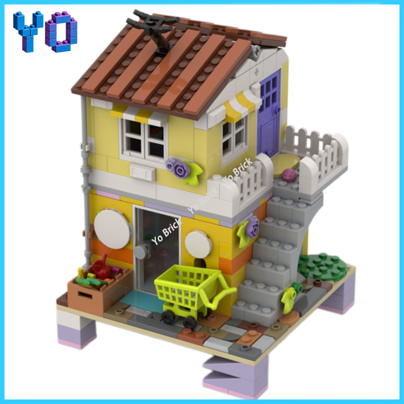模擬古い街の食料品店のビルディングブロック、ヴィンテージの商 - Vintage Collectibles Store のレビューと価格