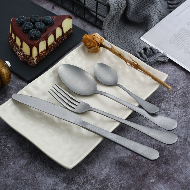 レトロなステンレス鋼のカトラリー,304個,食器セット,カト - Vintage Collectible Spoons のレビューと価格